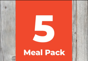 5 Meal Pack (One Time Purchase)