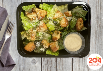 Salad | Grilled Caesar Salad with Croisssant Croutons