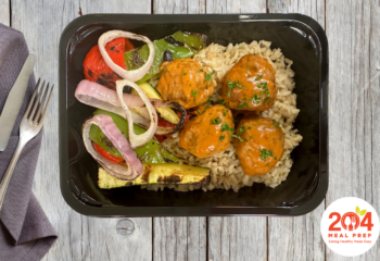 .Turkey Meatballs with Chipotle Sauce