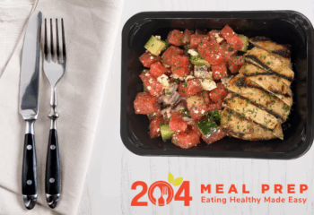 Meals | Honey Lime Chicken w/ Watermelon Feta Salad