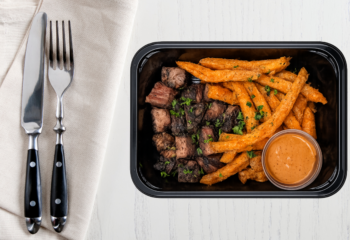 Meals | Steak Bites & Sweet Potato Fries