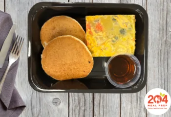Breakfast | Frittata w/ Kodiak Protein Pancakes