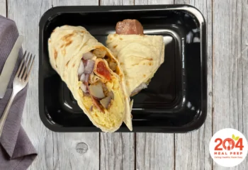 Breakfast | Turkey Bacon Burrito